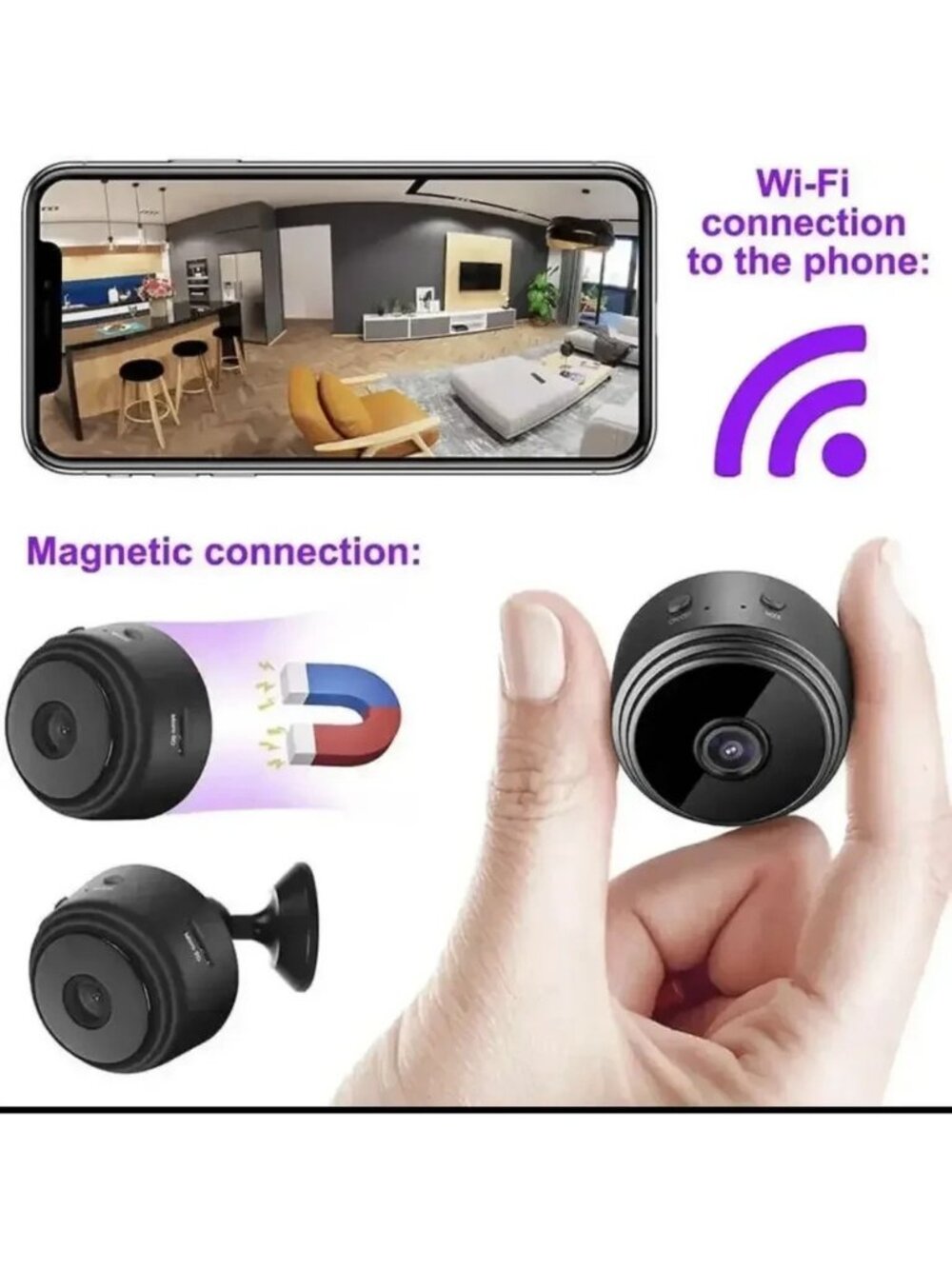 WiFi Smart Net Camera-HD Wireless IP Camera - Picture 5 of 5
